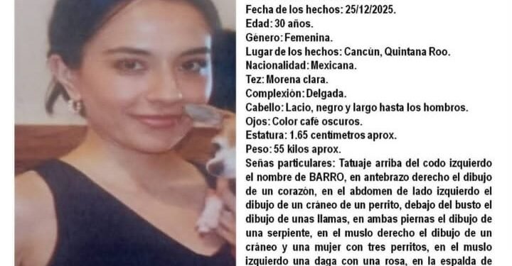 Esposa de “El Capi” Pérez solicita apoyo para encontrar a prima desaparecida en Cancún