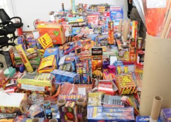 Pirotecnia, Mérida, Fiestas