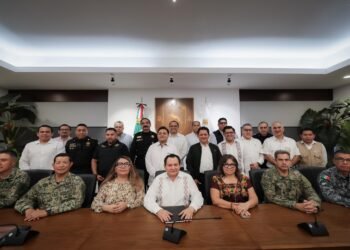 Inversión histórica en seguridad para 2026; blindan estado con 4 mil 745 mdp