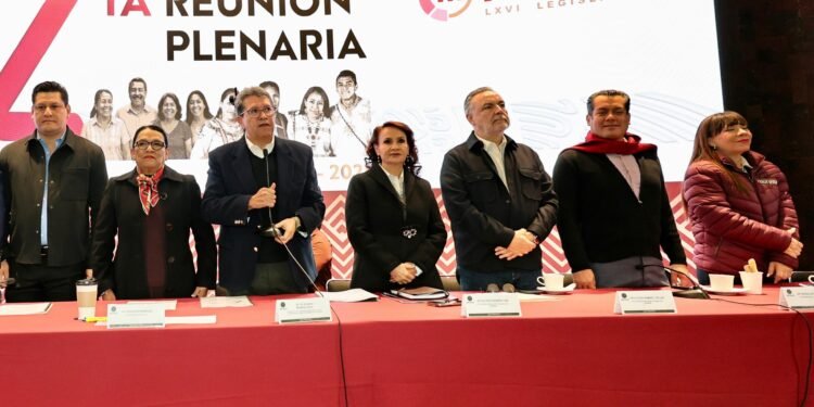 Segob expone balance de gobernabilidad y seguridad en plenaria de Morena