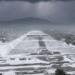 Postal invernal: Teotihuacán se viste de blanco y sorprende a todos