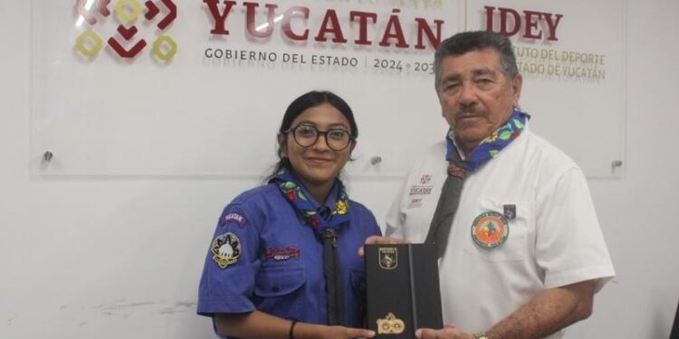Cambio de mando en Instituto del Deporte, es dirigido por una scout… por un día