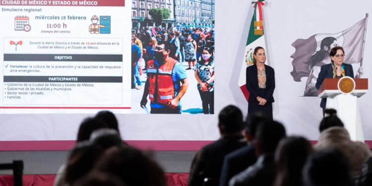 Simulacro regional activará 13 mil 900 altavoces este 18 de febrero