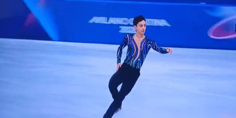 Donovan Carrillo emociona al público y es tercer lugar en su debut en Milano-Cortina