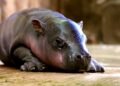 Jellybean el hipopótamo pigmeo en Arizona que se ganó el corazón de las redes sociales
