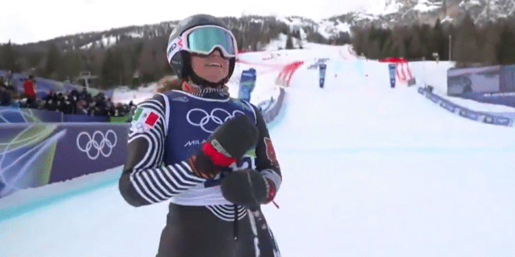 México brilla: Sarah Schleper finaliza 26 en Super-G y firma marca histórica