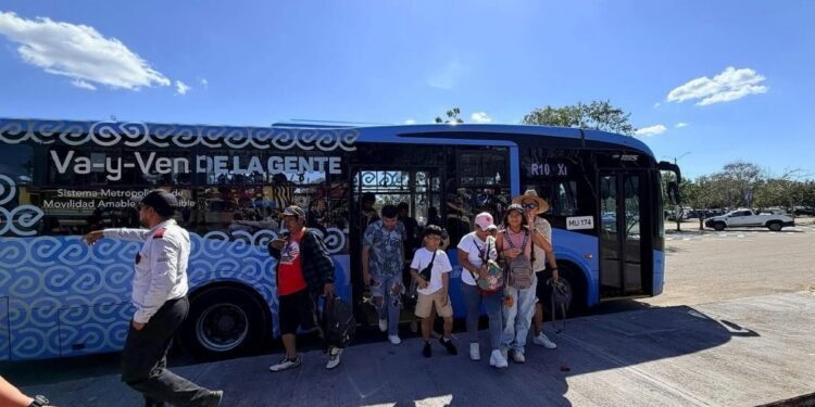 Proponen pagar solo kilómetros recorridos en el transporte público de Mérida