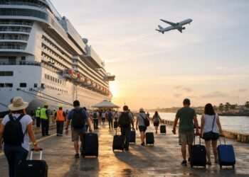 Cruceros y vuelos impulsan la llegada de visitantes a México