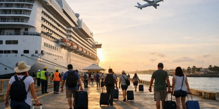 Cruceros y vuelos impulsan la llegada de visitantes a México