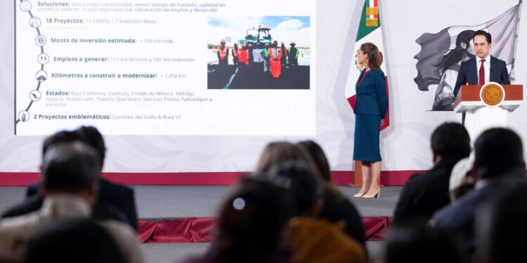 Anuncian inversión de 150 mil mdp en 18 proyectos carreteros para mejorar conectividad en México