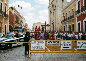Autorizan más de 100 cierres viales por celebraciones de Semana Santa