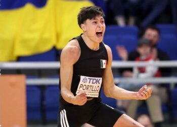 México vuela alto: Erick Portillo conquista el podio en Mundial Indoor de Polonia