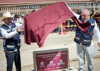 Inician modernización de la Aduana de San Luis Río Colorado; obra busca agilizar cruce fronterizo