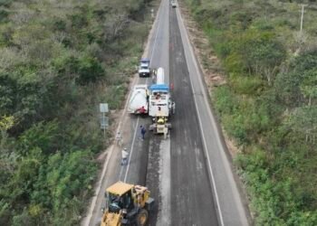 Asfalto con llantas recicladas transforma carreteras; intervendrán vía Mérida–Tizimín