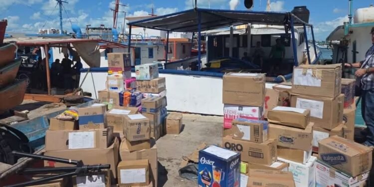 Zarpa el buque Maguro rumbo a Cuba con ayuda humanitaria