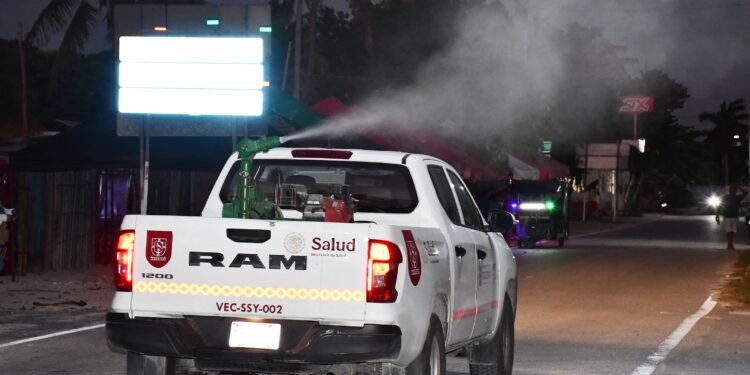 Activan “Operativo Costa” contra dengue y chikungunya en litoral yucateco