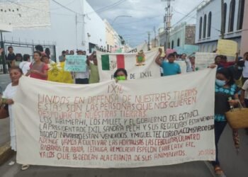 Convocan a mega marcha tras detención de defensor maya de cenotes