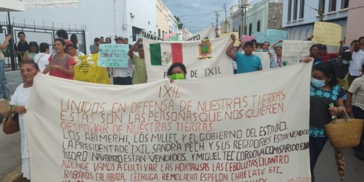 Convocan a mega marcha tras detención de defensor maya de cenotes