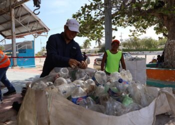 Las Coloradas recolecta más de 1.5 toneladas de residuos en jornada ambiental