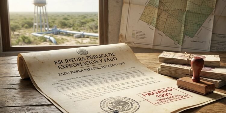 Gobierno afirma que indemnización en Sierra Papacal fue pagada desde 1993