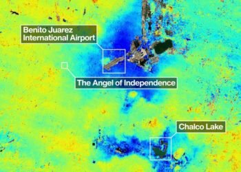 ¿Se está hundiendo la CDMX? La NASA la mapeó y esto detectó