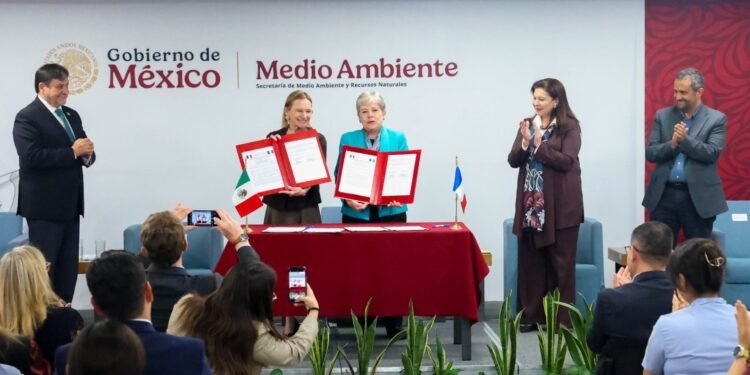 México y Francia refuerzan cooperación ambiental ante crisis climática