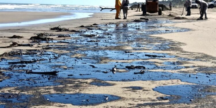 Derrame en Veracruz: la tragedia ambiental que afecta las actividades económicas del puerto