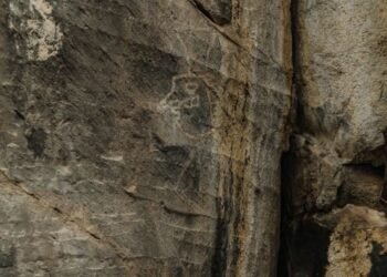 Hallan arte rupestre milenario durante obras del Tren México-Querétaro