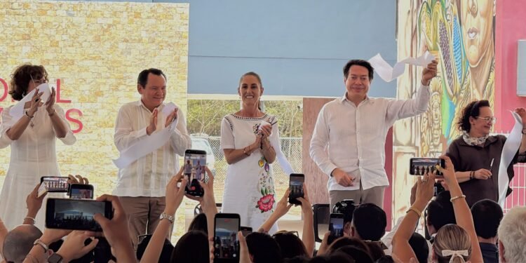 Sheinbaum respalda proyecto hidráulico que promete cambiar el futuro de Mérida