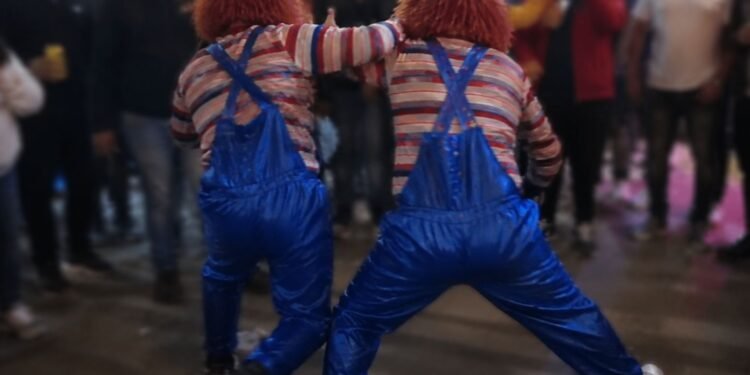 “Chucky” vs “Chucky”; el carnaval de Puebla se salió de la película