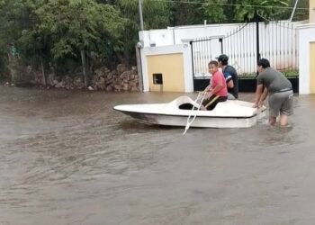 Mérida colapsa bajo la lluvia: así golpeó la tormenta a la ciudad