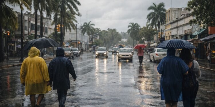 Vaguada maya activará lluvias; prevén tardes con tormentas en centro y sureste