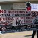 “México no se vende”; protesta presiona para sellar el futuro de Mahahual