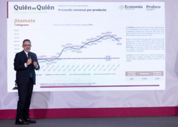 Sheinbaum busca frenar alza del jitomate, papa y chile; anuncian acuerdo con productores