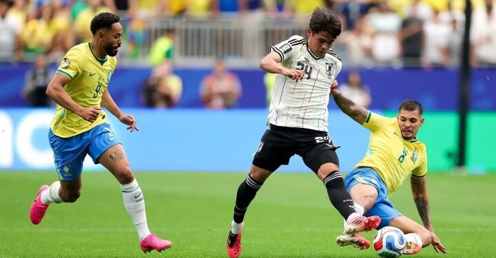 Brasil avanza con sufrimiento: Japón cae con la frente en alto