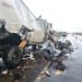Un choque, 3 mil litros derramados y una emergencia ambiental en Zacatecas