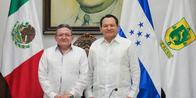 Turismo, inversión y legado maya; Yucatán y Honduras refuerzan alianza