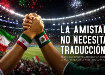 Irán se despide de Tijuana con agradecimiento a México tras quedar fuera del Mundial