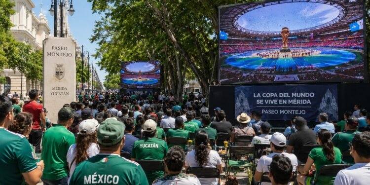 Mérida entra en modo Mundial: horarios, artistas y sedes para seguir la inauguración