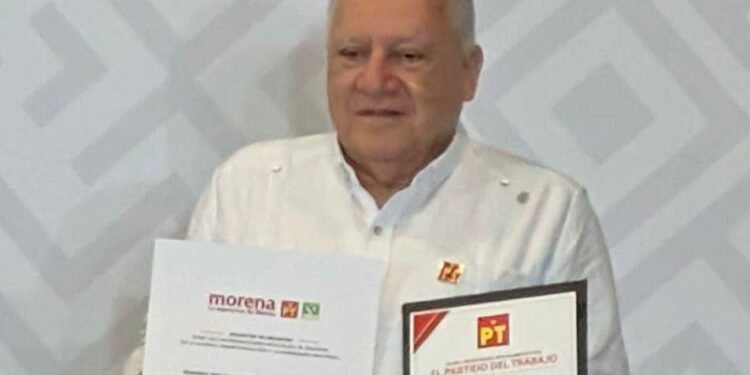 Rafael Marín da el primer paso rumbo a 2027 con su registro en Morena