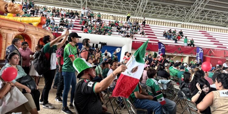 ¡Ganó México y Mérida explotó de emoción! Así se vivió la fiesta en la Zona Fan de La Inalámbrica