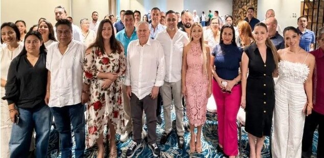 Rafael Marín Mollinedo escucha demandas urgentes del sector productivo en la Riviera Maya
