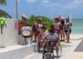La rehabilitación salió del consultorio para llegar al mar. ¿Funcionará?