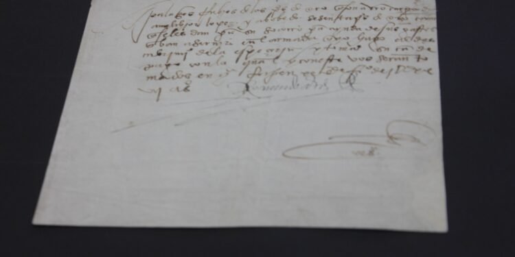 El documento perdido de Hernán Cortés regresa a México después de más de 30 años
