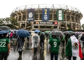 La lluvia se perfila como invitada inesperada en el arranque del Mundial 2026