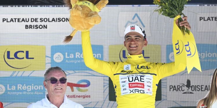 Isaac del Toro cambia de rol: así buscará conquistar el Tour de Francia