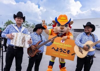 Una bienvenida muy norteña: así recibieron en Nuevo León a la Selección de Japón