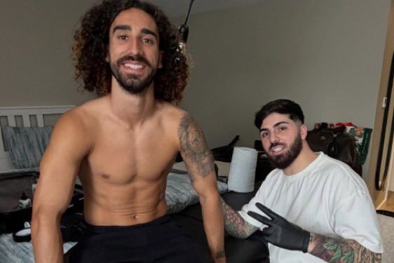 ¡Lo dijo y lo hizo! Cucurella rompe las redes con el tatuaje más viral del Mundial
