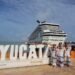 Progreso apunta a un año récord con más de 500 mil cruceristas en 2026
