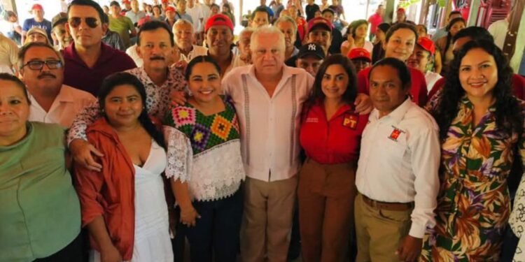 Rafael Marín reafirma en Bacalar su compromiso con el campo de Quintana Roo